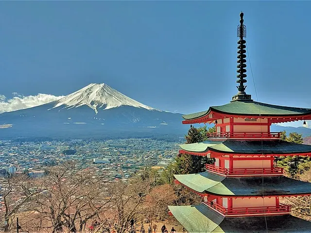 Chureito Pagoda and Mount Fuji 2023-03-07